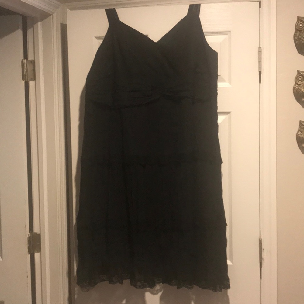 Lace Ruffle Dress